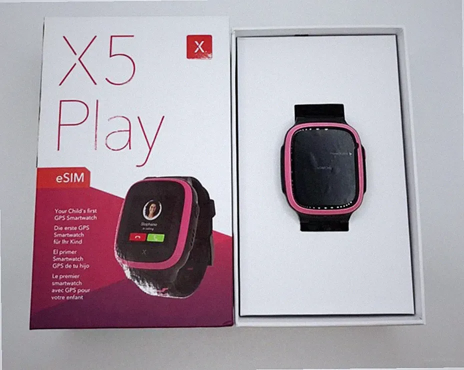 XPLORA X5 Play eSIM (Kinder-Smartwatch mit eSIM) Rosa
