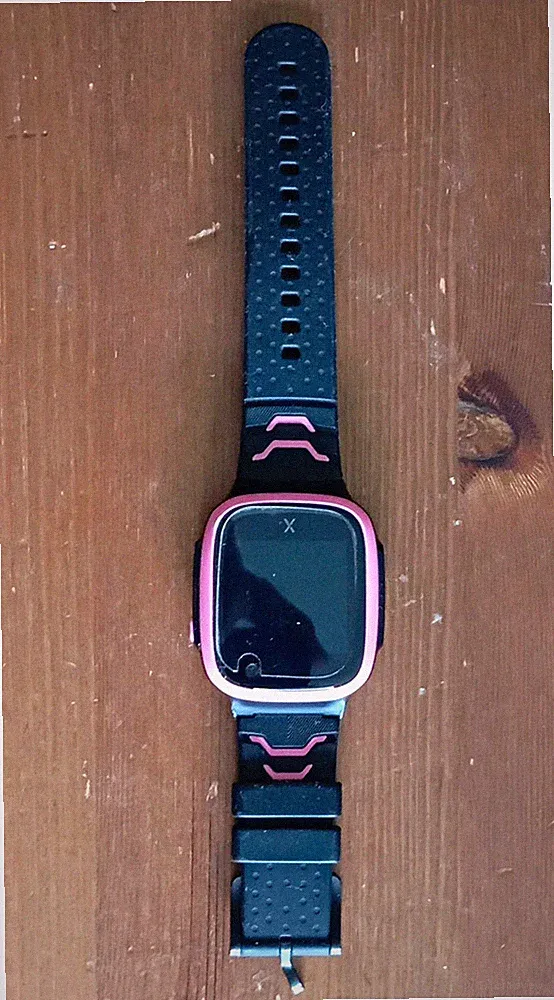 Xplora X5 Play eSIM Kinder-Smartwatch Rosa/Schwarz 40 mm Silikon Android