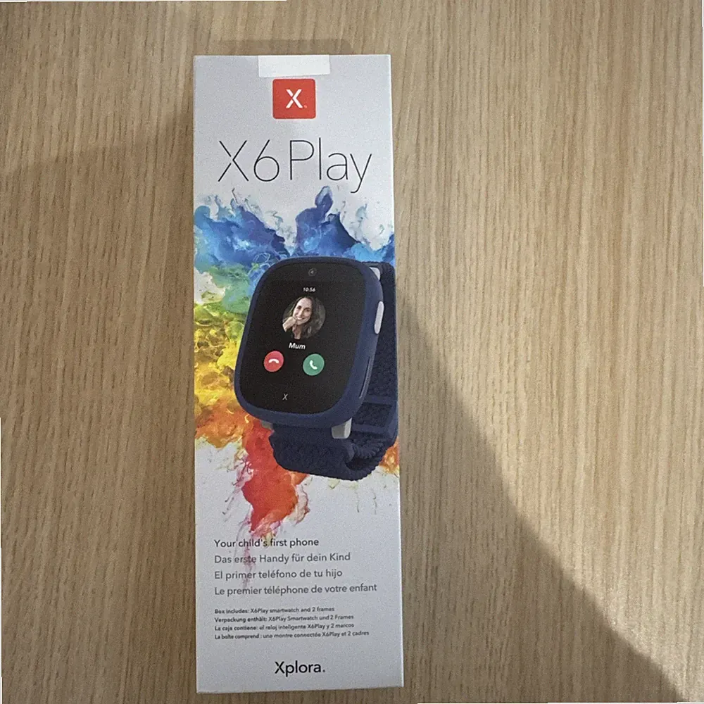 XPLORA X6 Play 2. Gen Blau Kinder-Smartwatch Nano-SIM GPS NEU&OVP