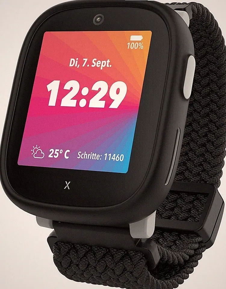 XPLORA X6 Play 2 Gen Kinder Smartwatch GPS LTE WLAN Kamera Schwarz IP68