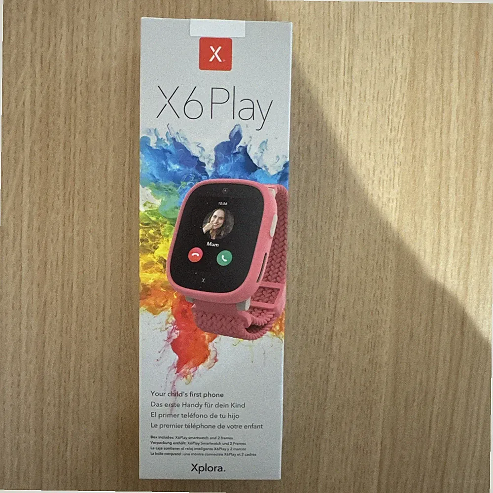 XPLORA X6 Play 2. Gen Pink Kinder-Smartwatch Nano-SIM GPS NEU&OVP