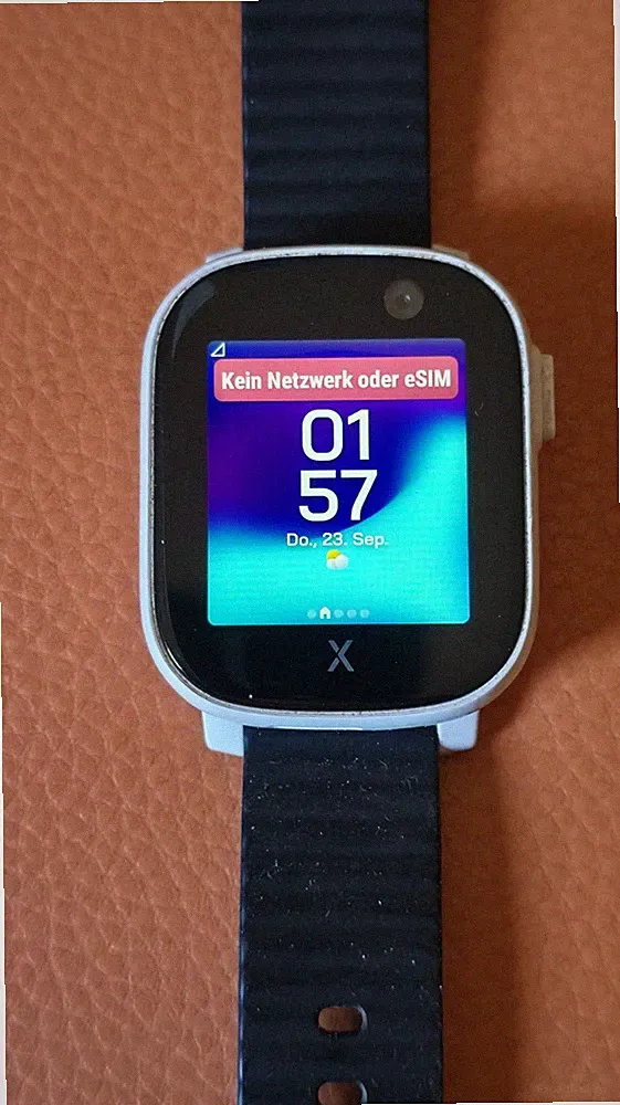 Xplora X6 Play Kinder Smartwatch eSIM GPS Schwarz Neuwertig