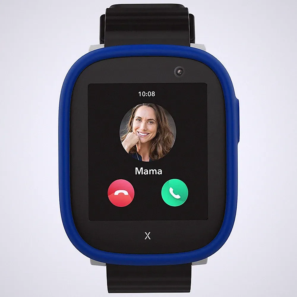 Xplora X6Play Kinder-Smartwatch, Schwarz/Blau (GPS, Schrittzähler)