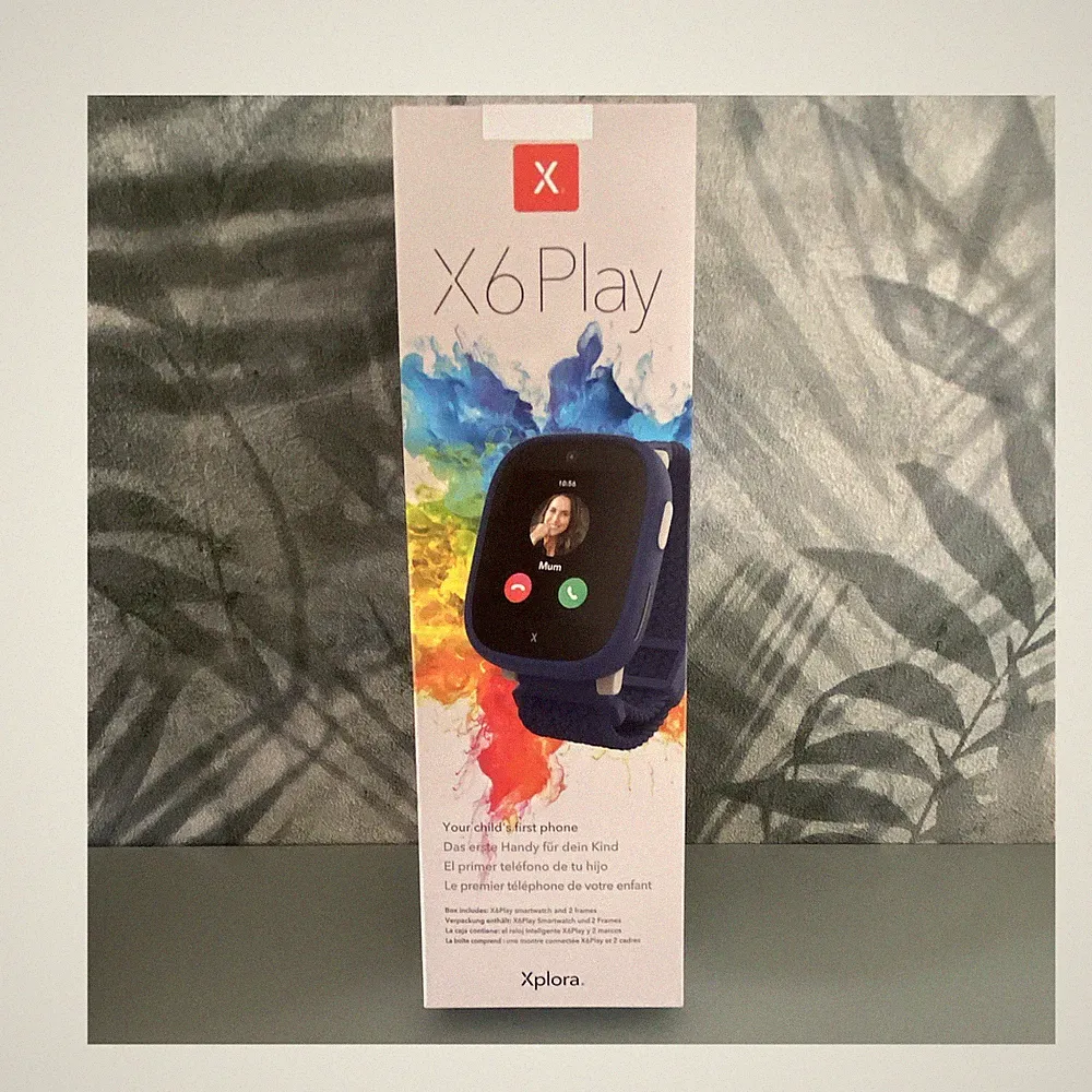 Xplora X6S X6 Play Smartwatch für Kinder Blau 4G Touchscreen Fitness Tracker