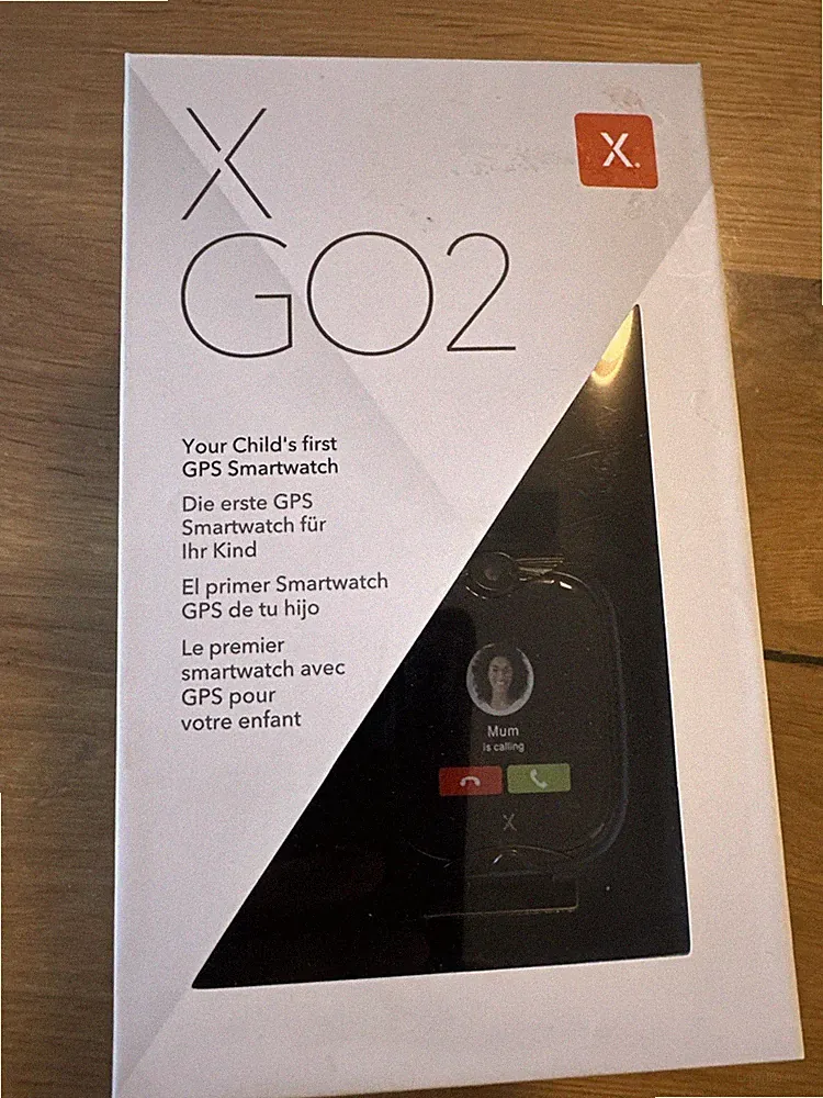 XPLORA XGO 2 - Telefon Uhr für Kinder / Smartwatch (SIM-frei) - 4G Schwarz