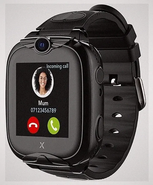 Xplora XGO2 Digital Smartwatch Rechteckig IP67 72 h 4G Schwarz