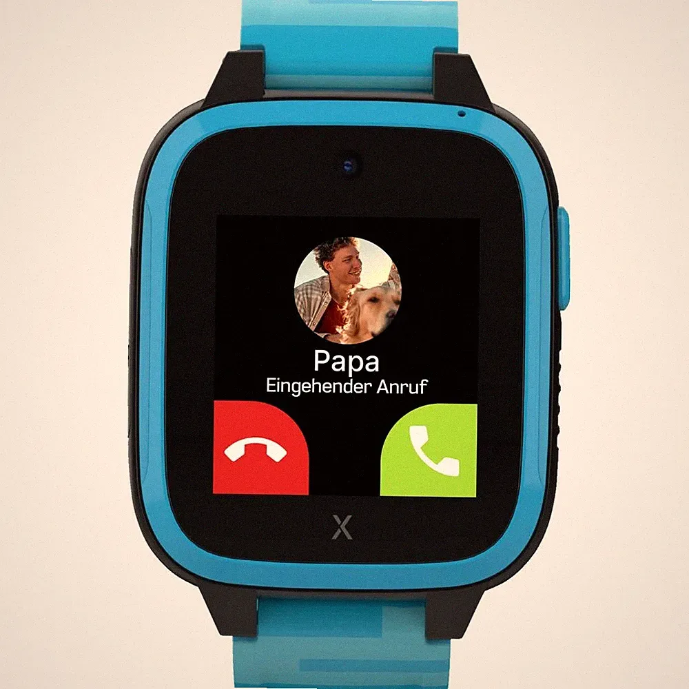 XPLORA XGO3 2. Generation Kinder Smartwatch Blau Silikon