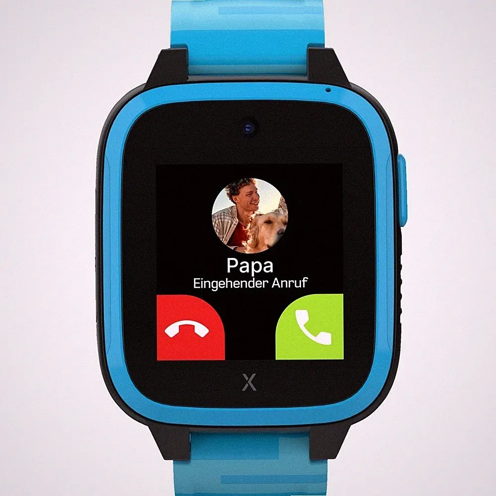 XPLORA XGO3 2. Generation Kinder Smartwatch Blau Silikon