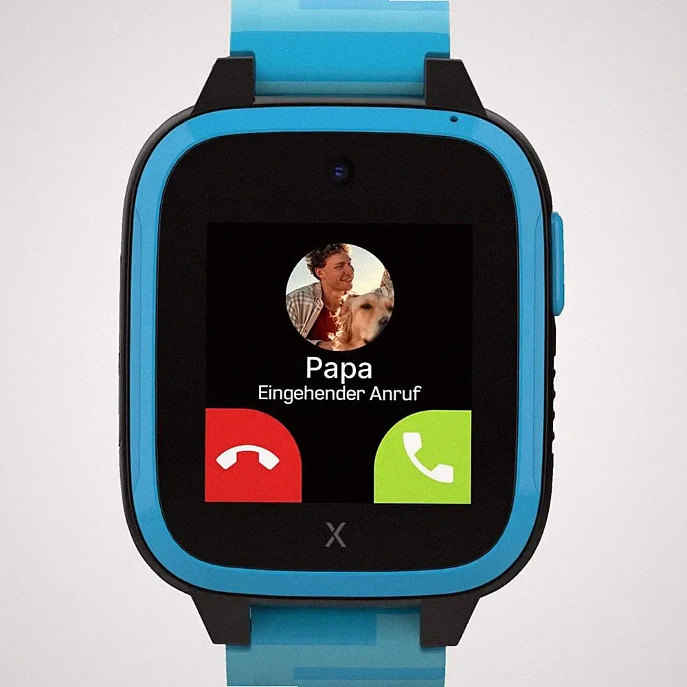 XPLORA XGO3 2. Generation Kinder Smartwatch Blau Silikon