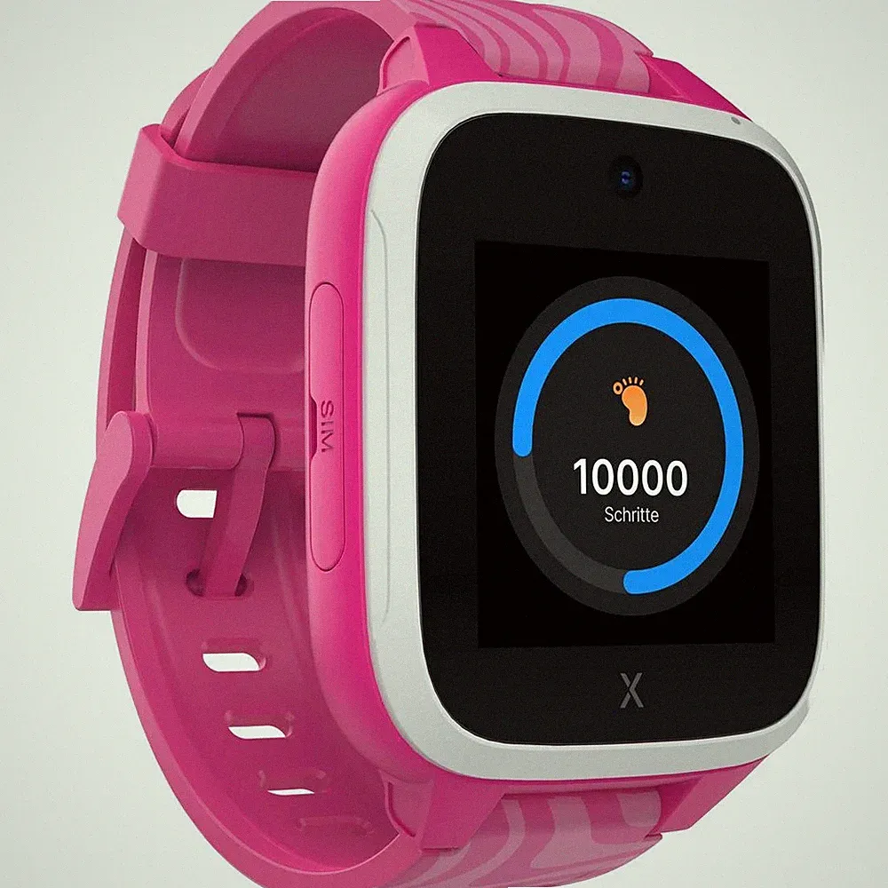 XPLORA XGO3 2. Generation Kinder Smartwatch Pink Silikon