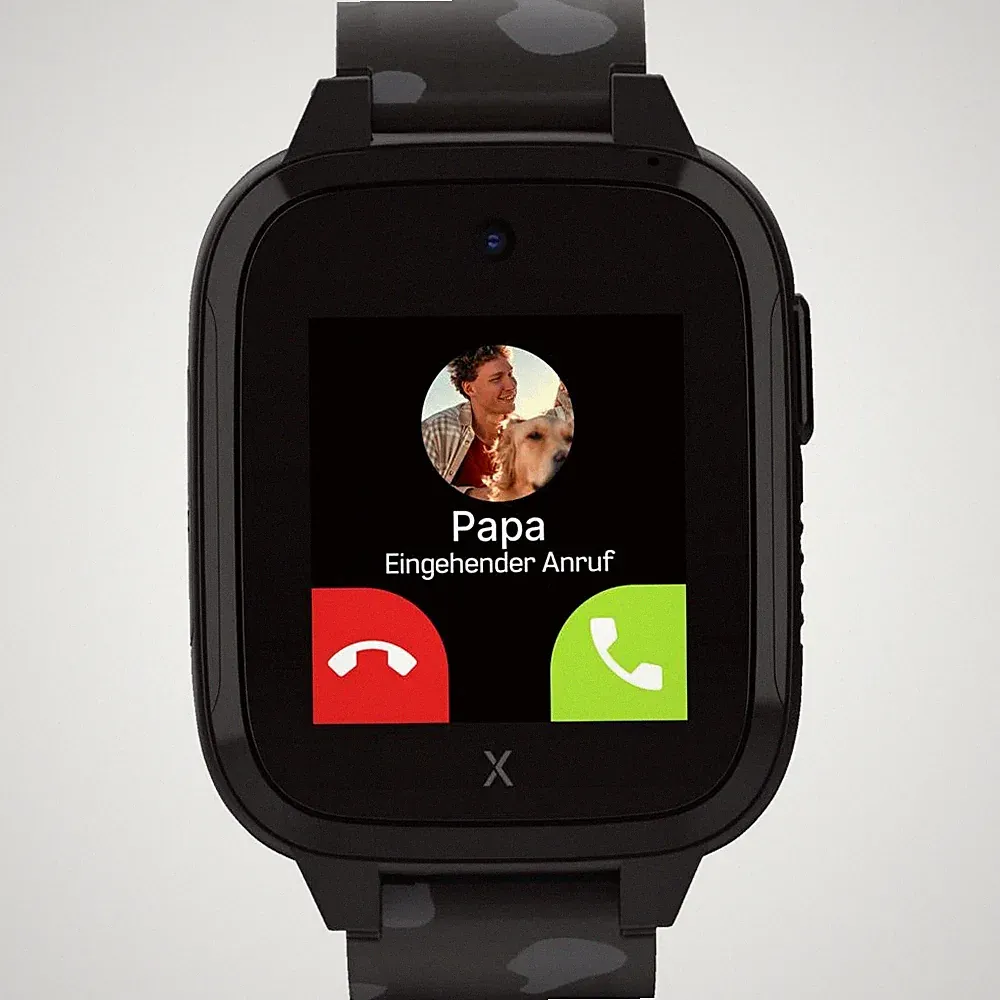 XPLORA XGO3 2. Generation Kinder Smartwatch Schwarz Silikon