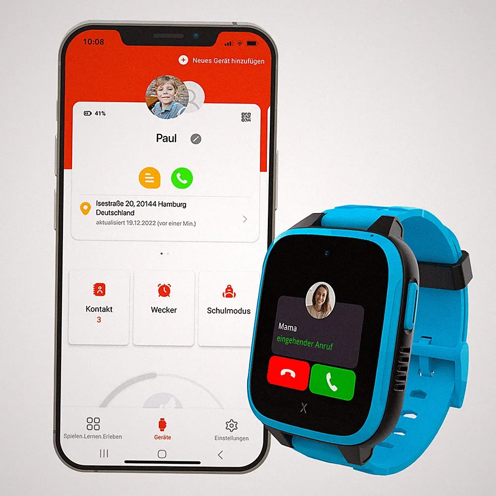 Xplora XGO3, Blue Elephant, Kinder Smartwatch (Schrittzähler) #1907323