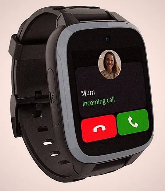 Xplora XGO3 Digital Smartwatch Quadratisch IP68 4G Schwarz