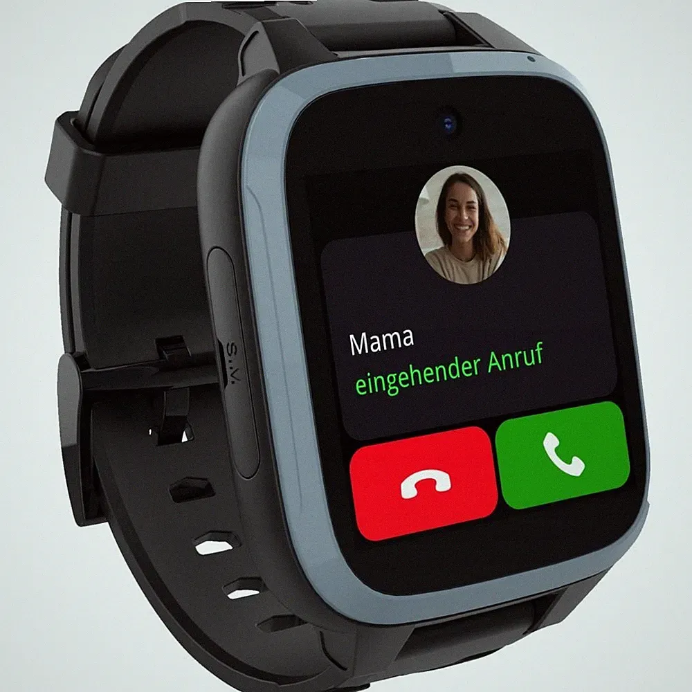 XPLORA XGO3 Kinder Smartwatch Black (24.26 cm) Silikon