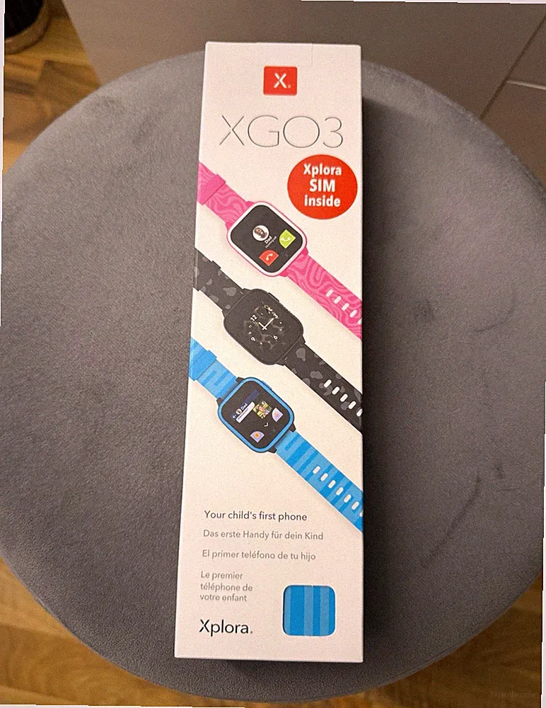 Xplora XGO3 Kinder-Smartwatch Blau 4GB 1,3" SIM Touchscreen Kamera wasserfest