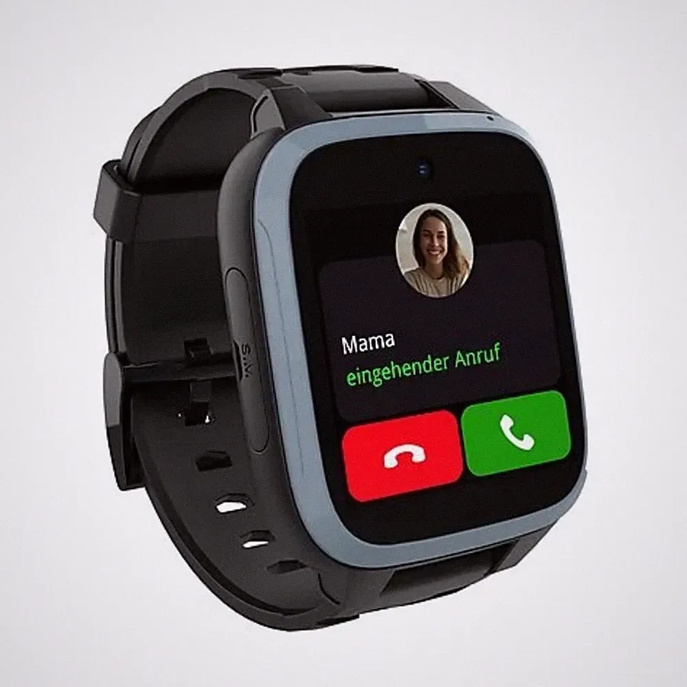 Xplora XGO3 Kinder-Smartwatch GPS Schrittzähler SOS Silikon Schwarz 41mm