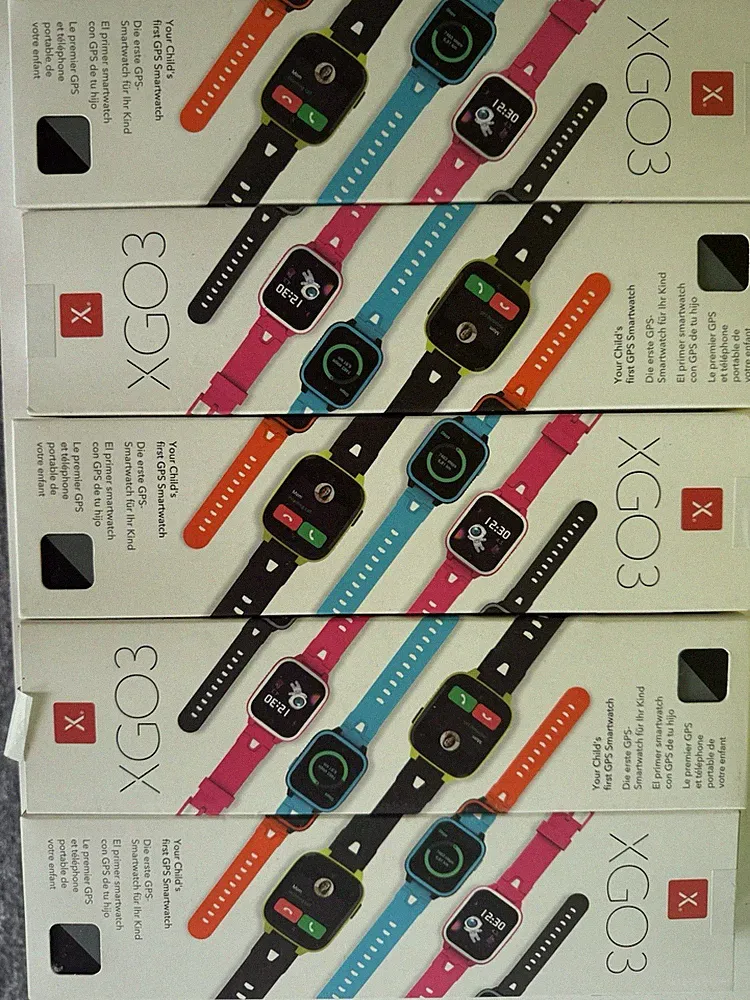 Xplora XGO3 Kinder Smartwatch - Schwarz, SOS, GPS