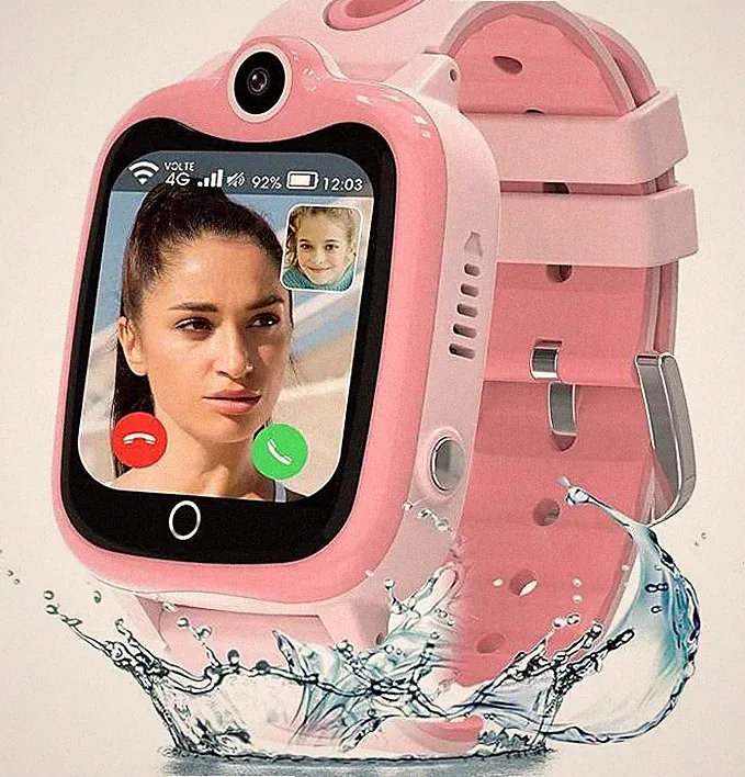 YEDASAH Kinder Smartwatch 4G GPS IP67 für 4–14 Jahre