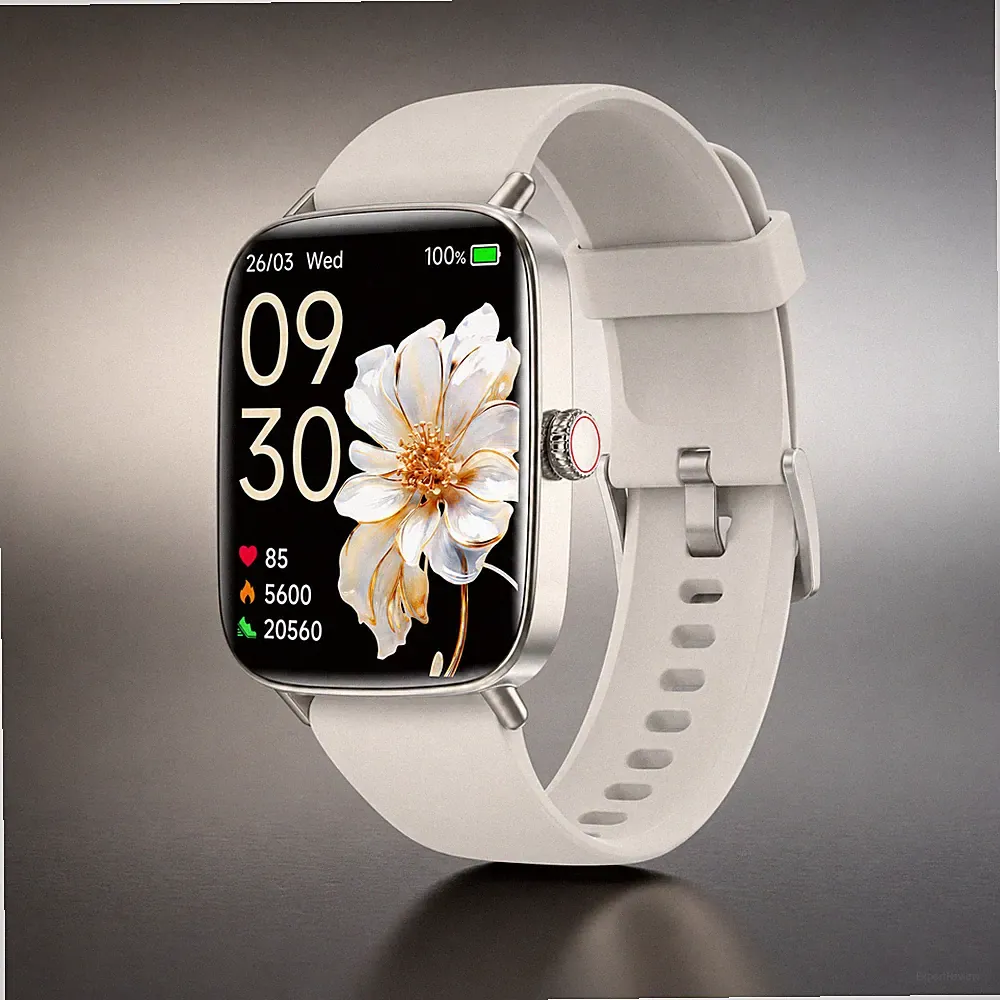 Yoever Smartwatch 1.85 Zoll Telefonfunktion SpO2 110 Sportmodi IP68 NEU OVP