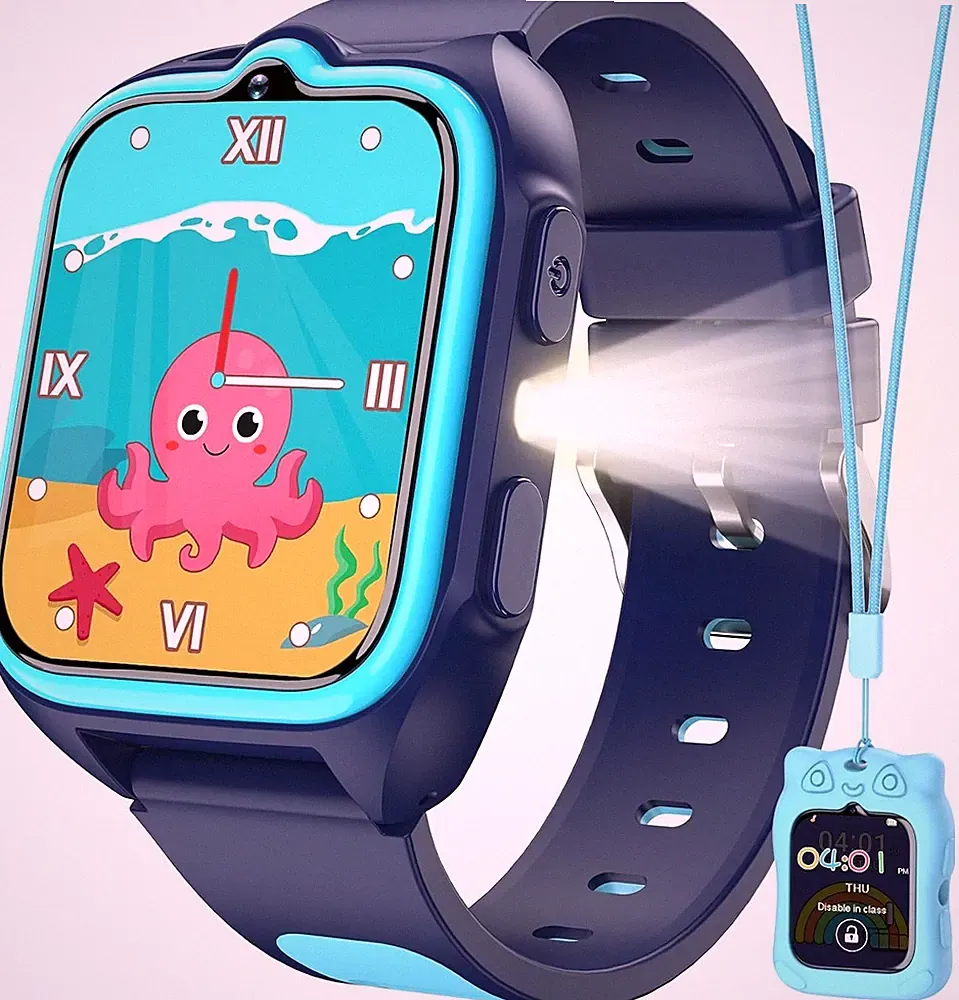 Z30 Kinder Smartwatch mit GPS+LBS+WLAN, 4G Videoanruf und SOS Notruf Armbanduhr