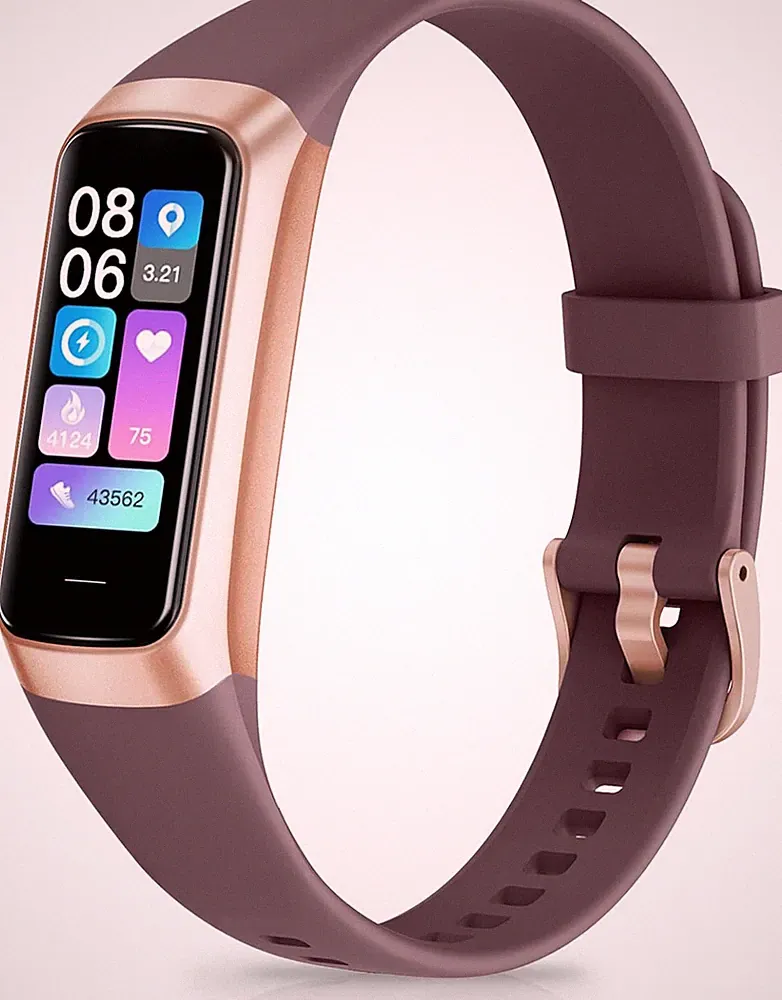 Zeacool Fitness Tracker Smartwatch Herren Damen, IP68 Wasserdicht Fitnessuhr