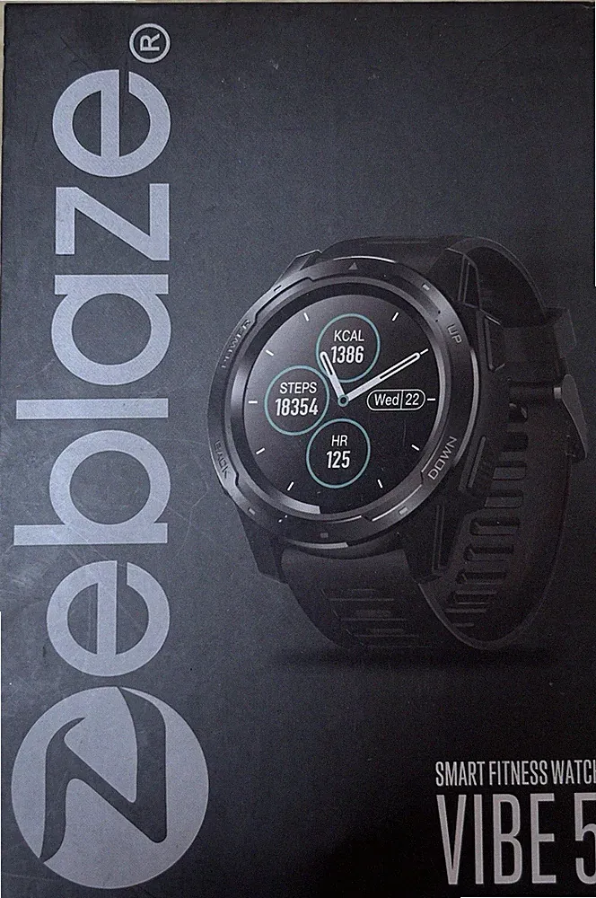 ZEBLAZE VIBE 5 Smartwatch, Bluetooth 4.0, IP67, 5 ATM wasserdicht, mit HR- und M