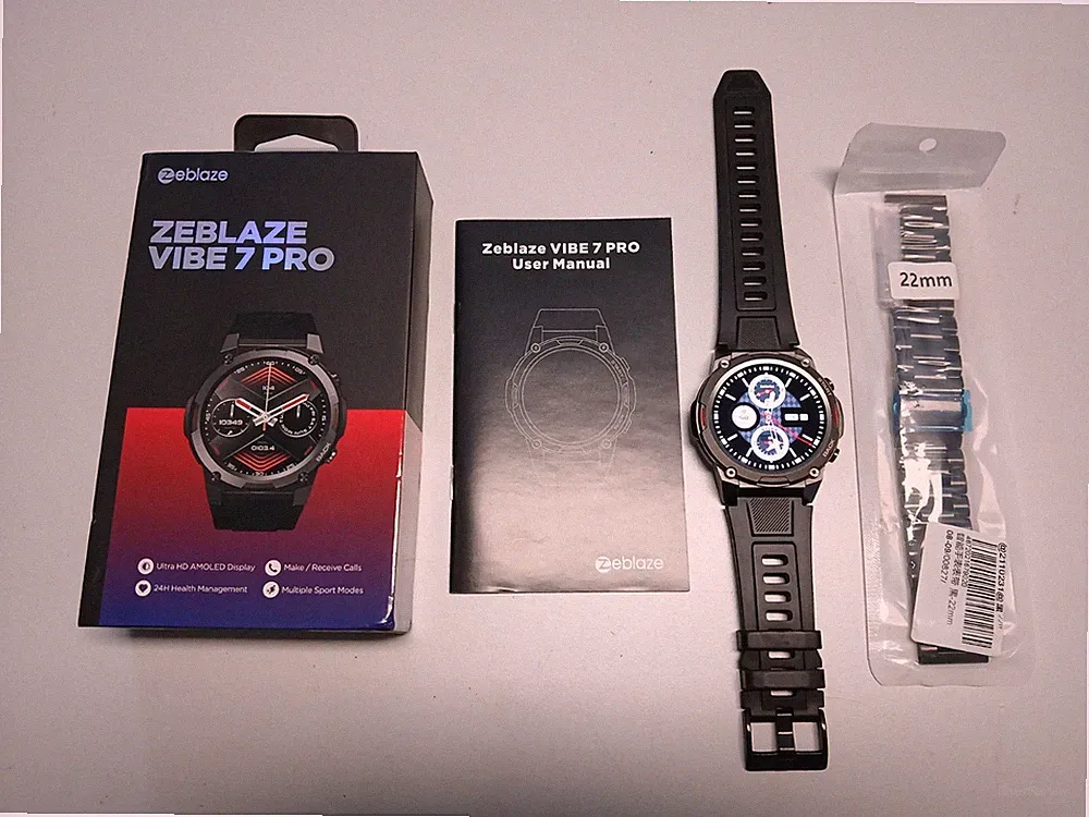Zeblaze vibe 7 Health and Fitness Smartwatch, make/receive calls, Telefon-Funkt.